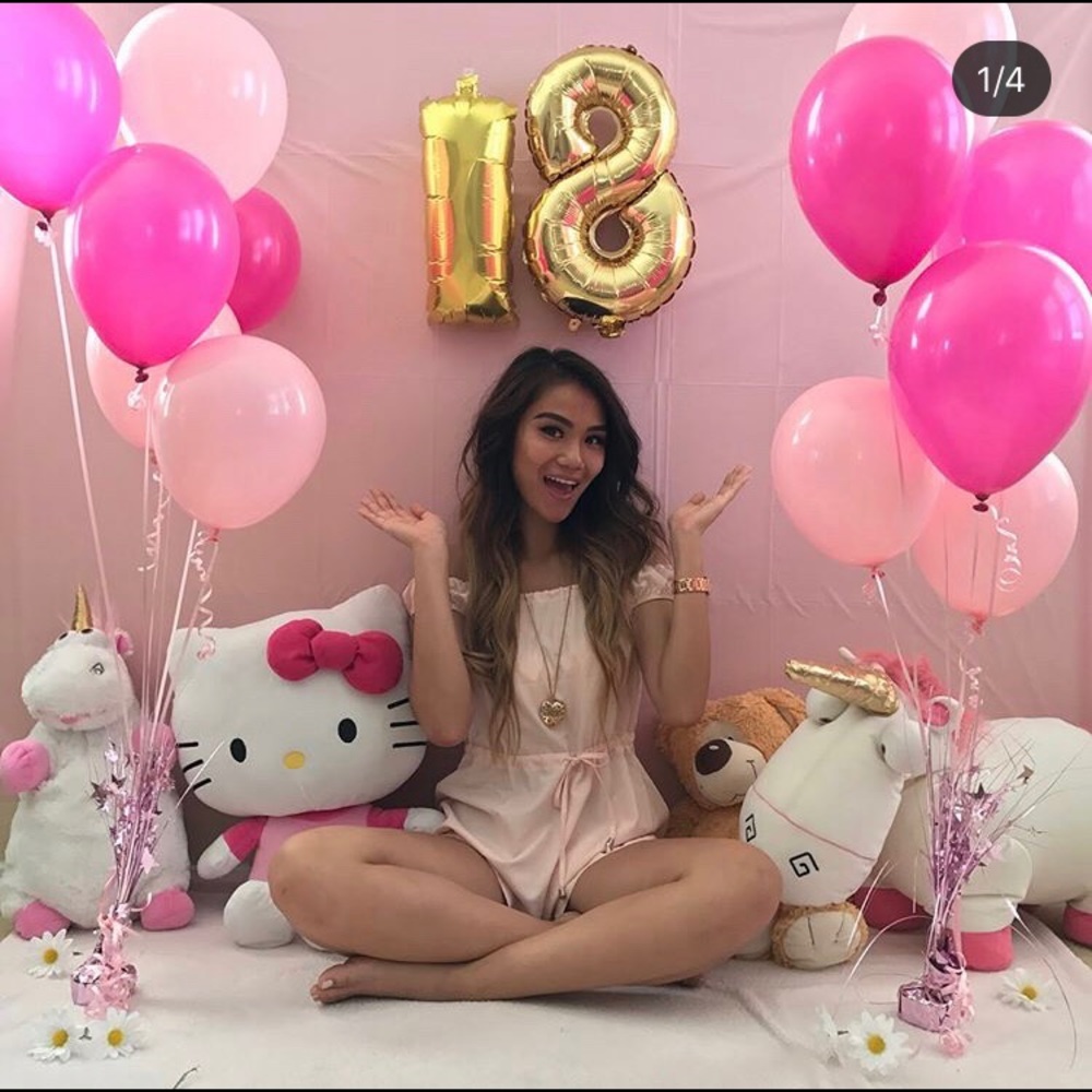 Cute pink romper